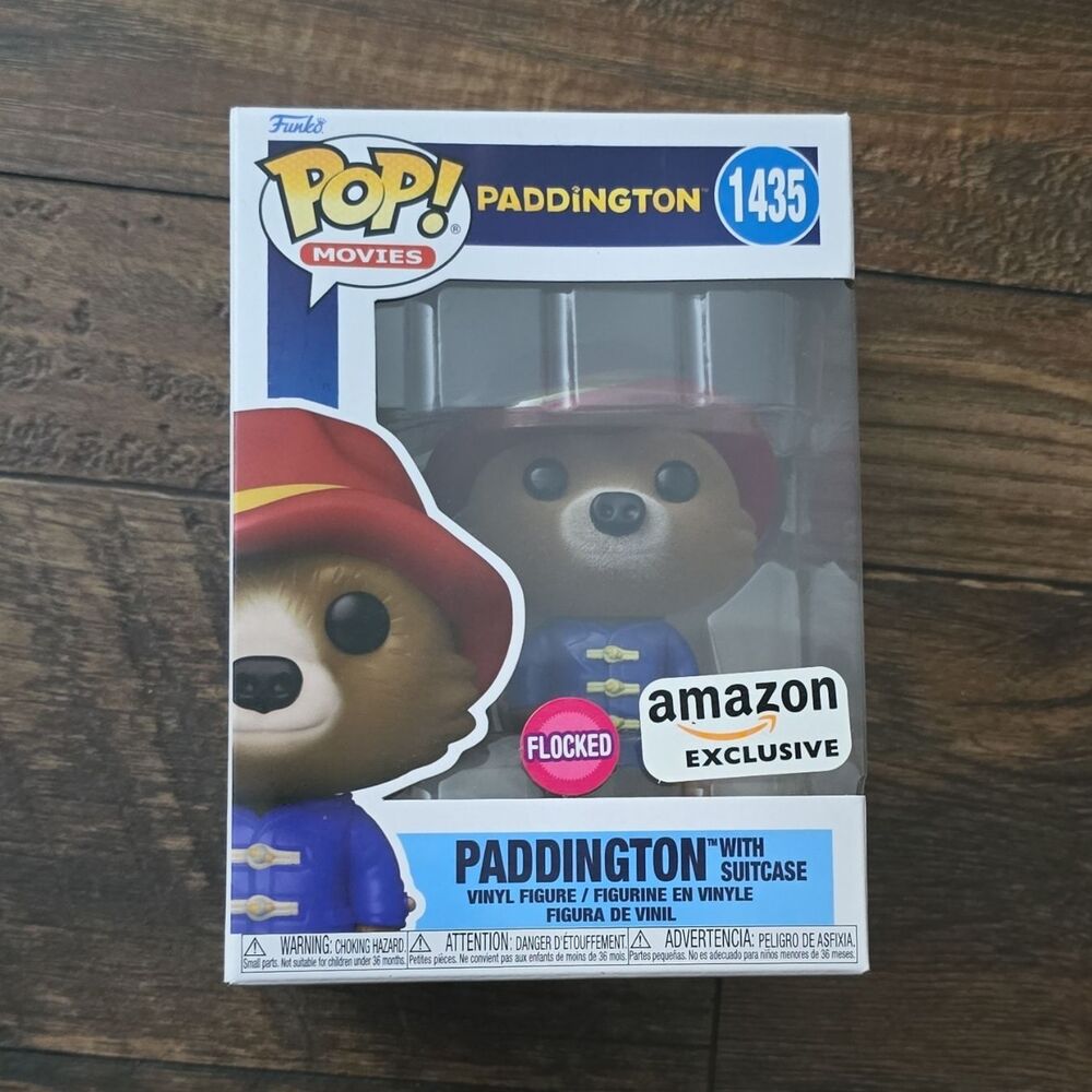 Funko Pop! Vinyl: Paddington - Paddington w/ Suitcase - Amazon (Exclusive) #1435